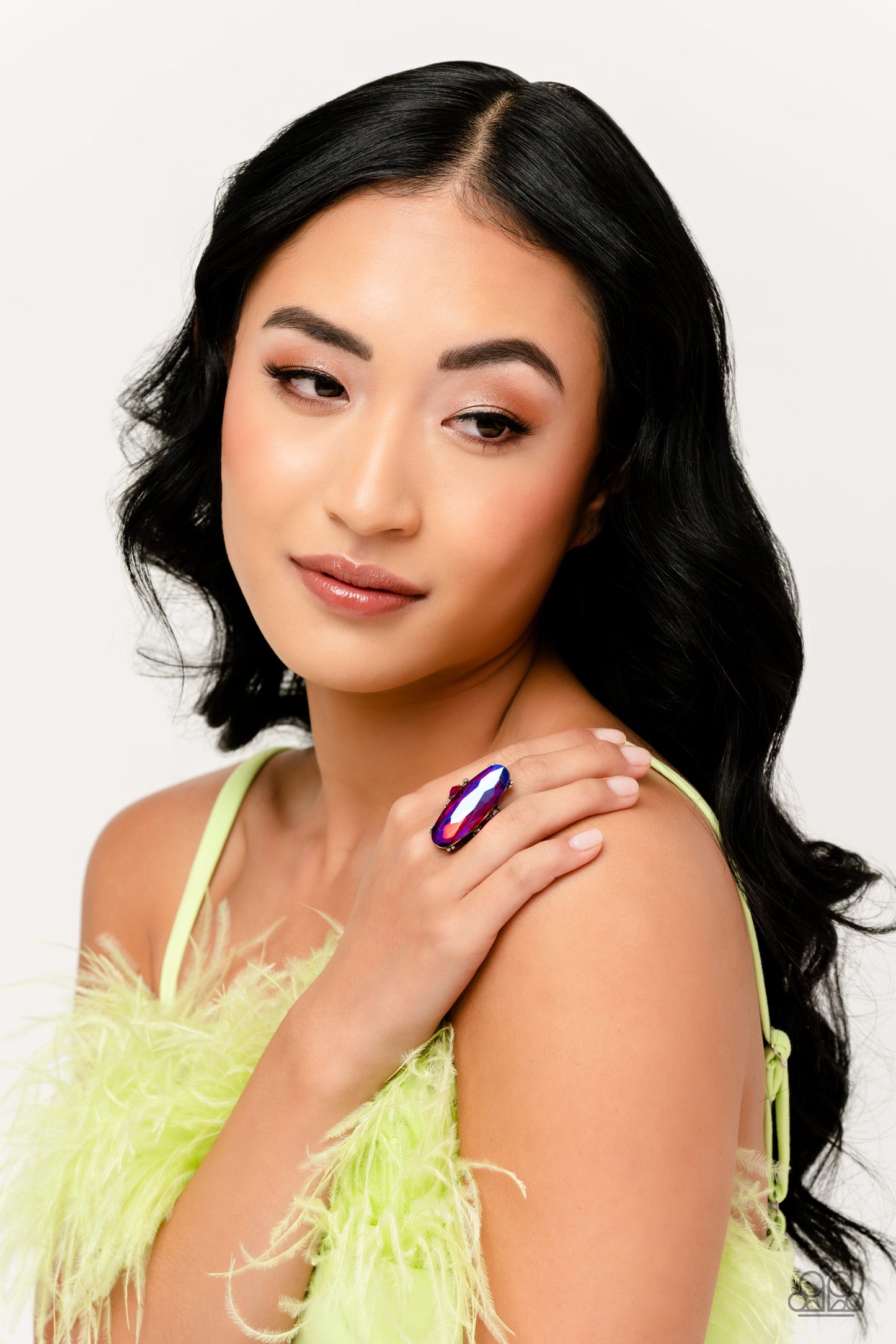 Paparazzi Accessories - Interdimensional Dimension - Pink ring