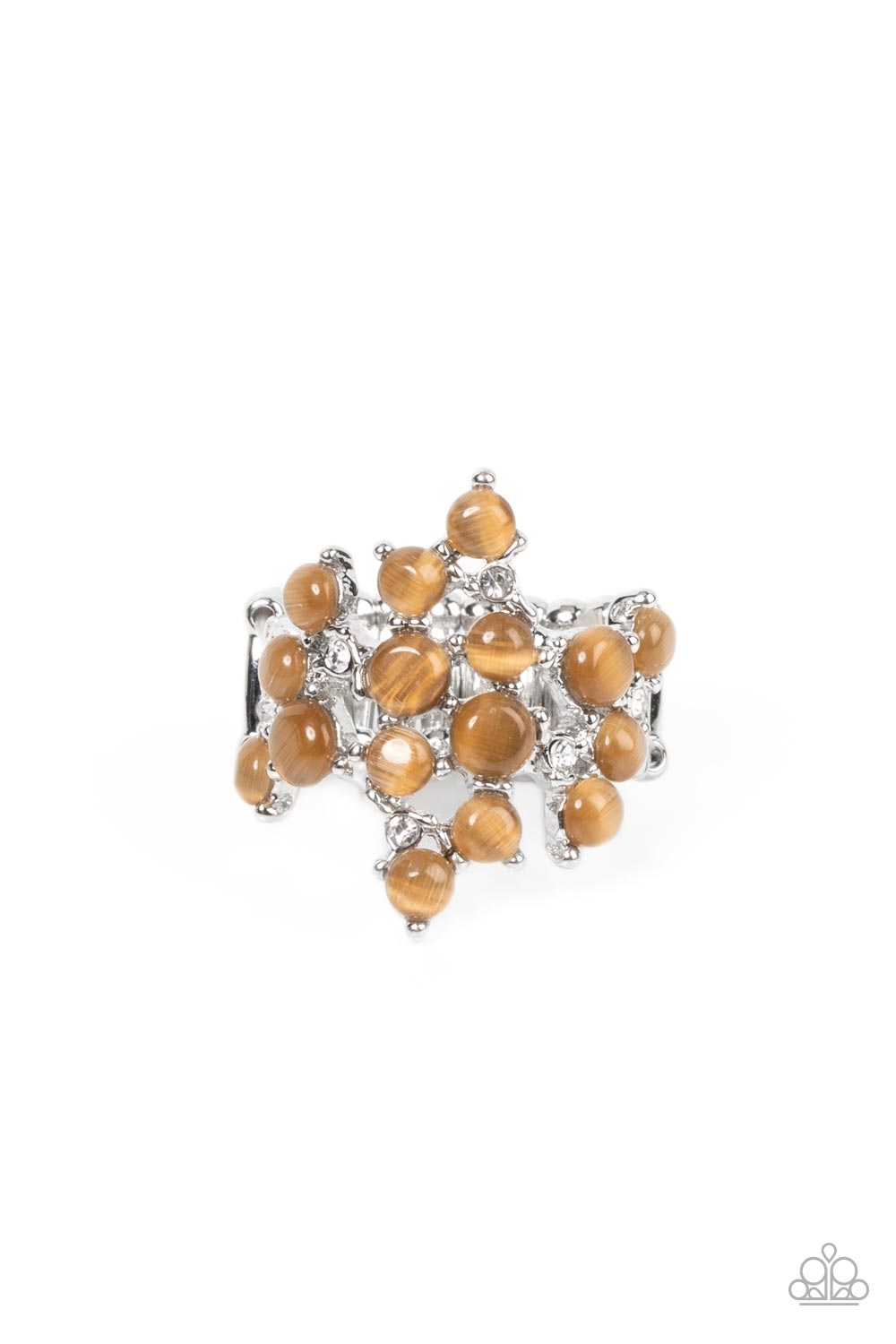 Seeing Eye to Cats Eye - Brown ring