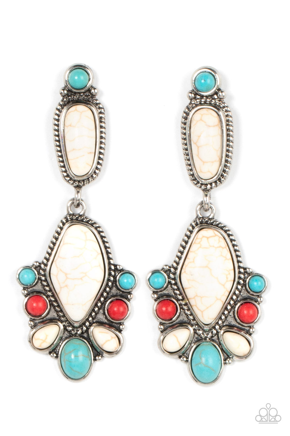 Paparazzi Accessories - Terrestrial Talisman - Multi earrings