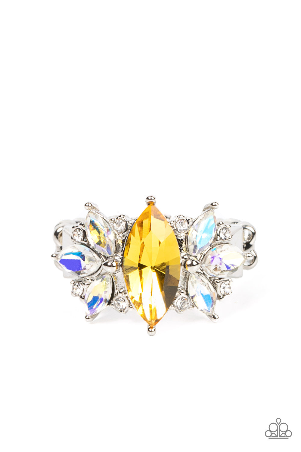 Paparazzi Accessories - Luxury Luster - Yellow ring