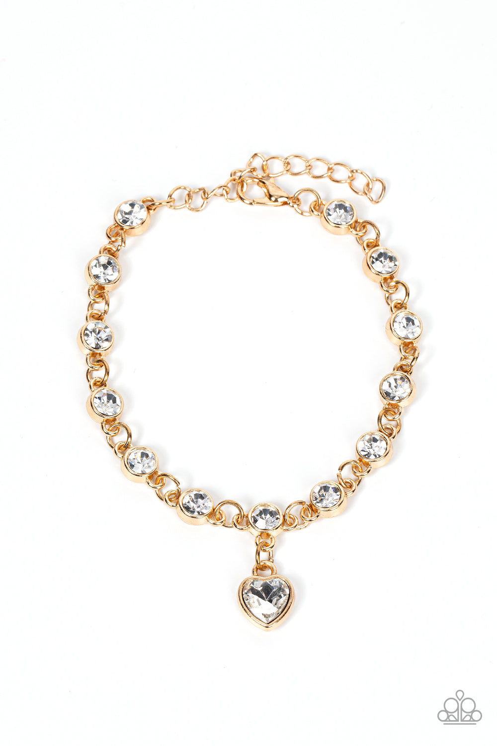 Paparazzi Accessories - Truly Lovely - Gold bracelet