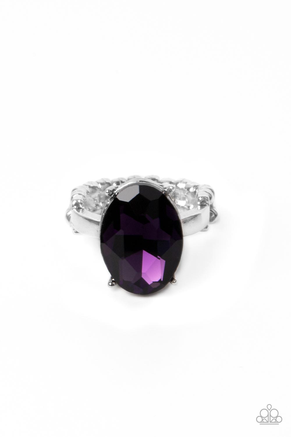 Paparazzi Accessories - Updated Dazzle - Purple ring
