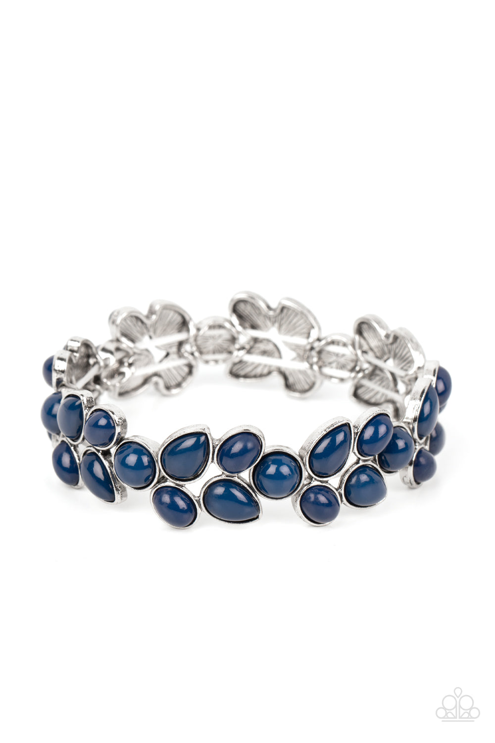 Paparazzi Accessories - Marina Romance - Blue bracelet