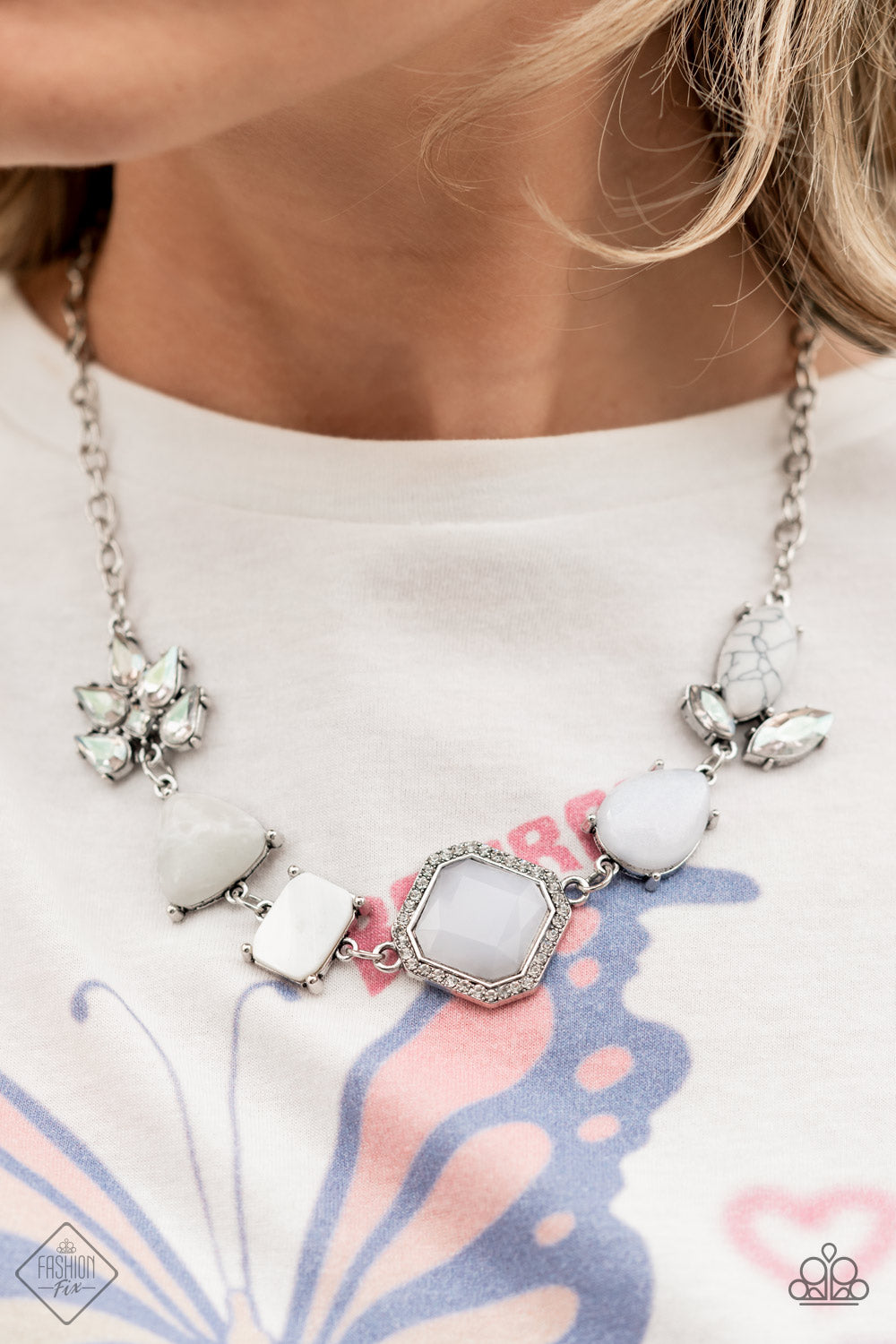 Paparazzi Accessories - Eco Enchantment - White necklace