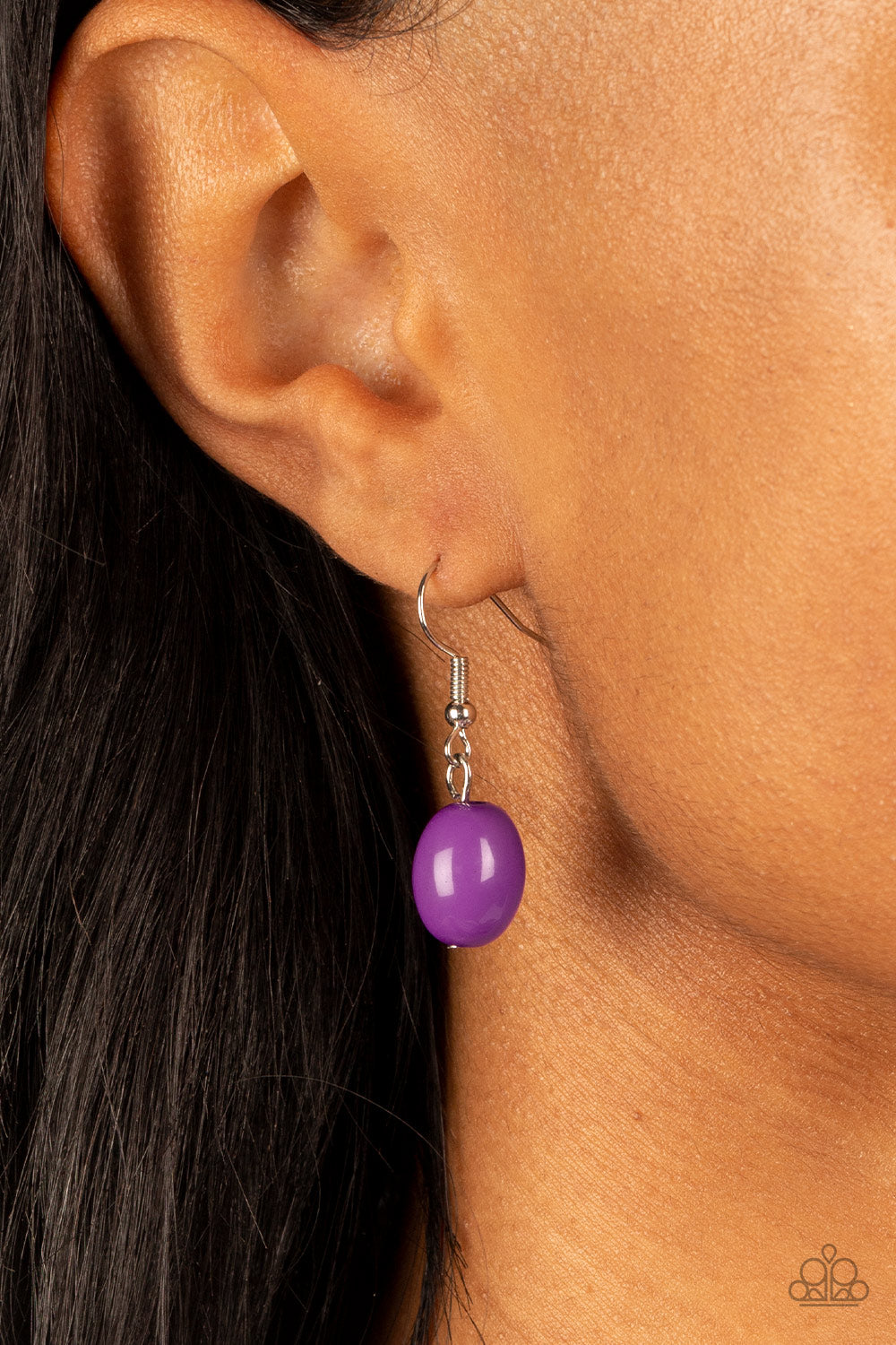 Paparazzi Accessories - Coastal Cruise - Purple necklace