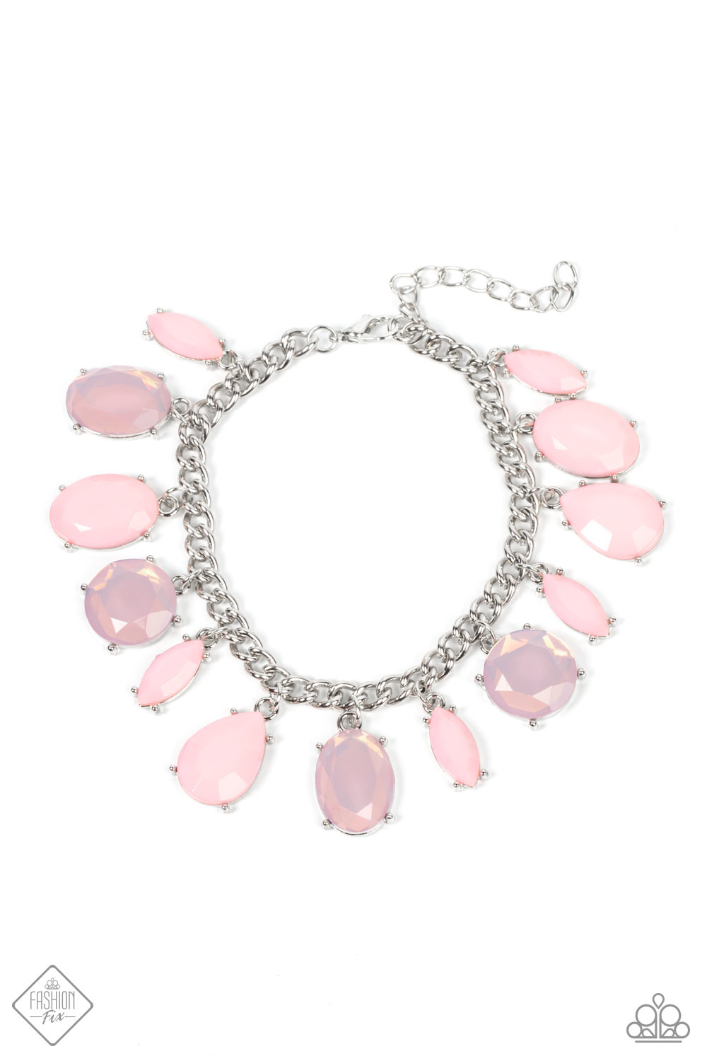 Paparazzi Accessories - Serendipitous Shimmer - Pink bracelet