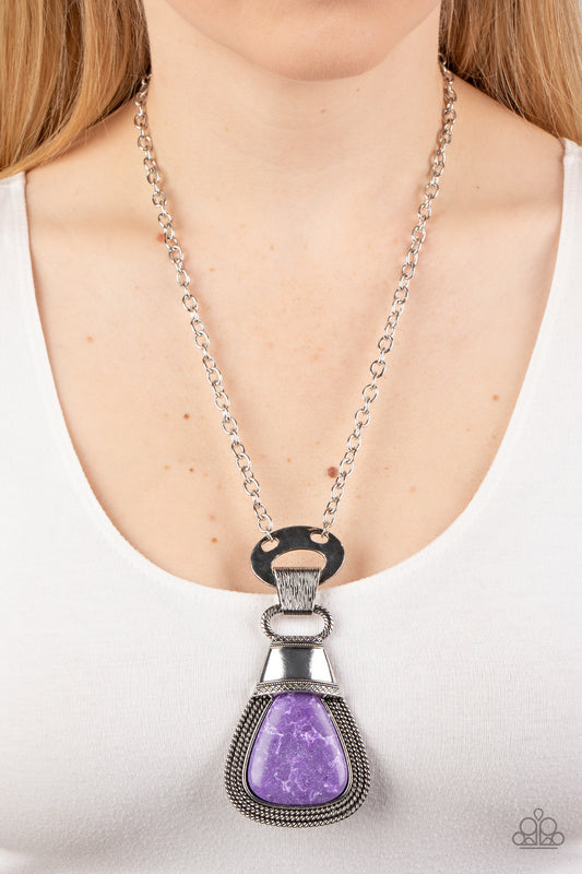 Paparazzi Accessories - Rodeo Royale - Purple necklace