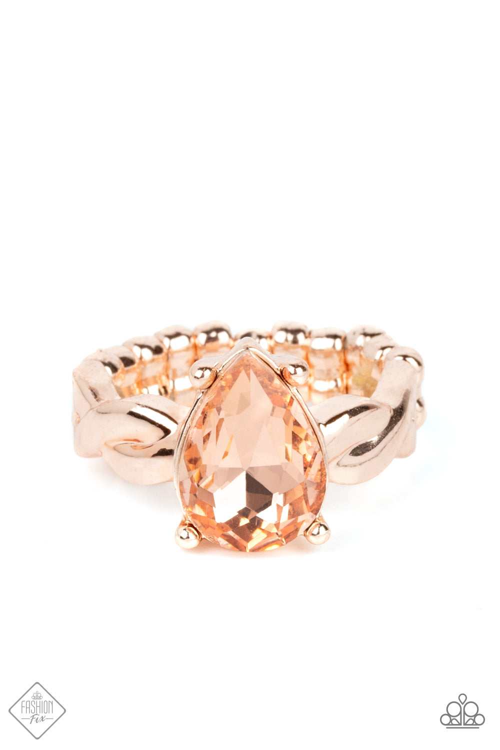 Paparazzi Accessories - Law of Attraction - Rose Gold ring