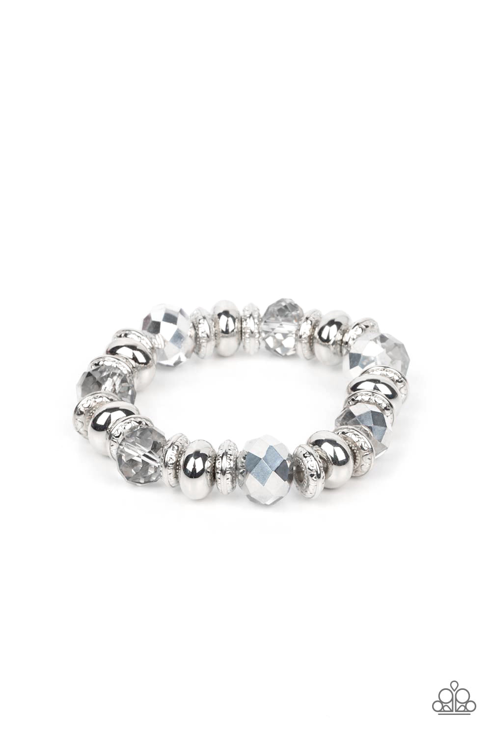 Paparazzi Accessories - Power Pose - Silver bracelet
