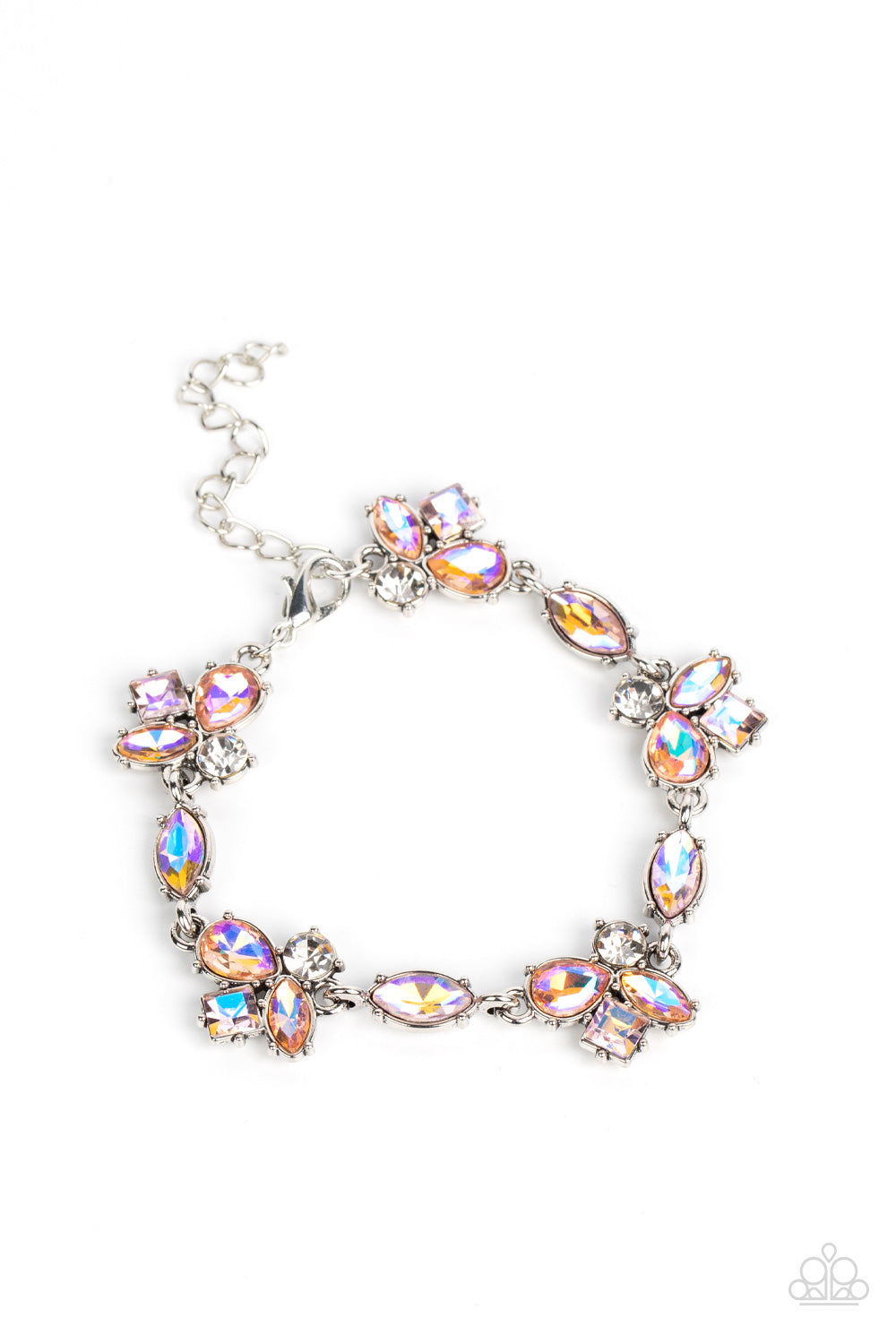 Paparazzi Accessories - Colorful Captivation - Orange bracelet