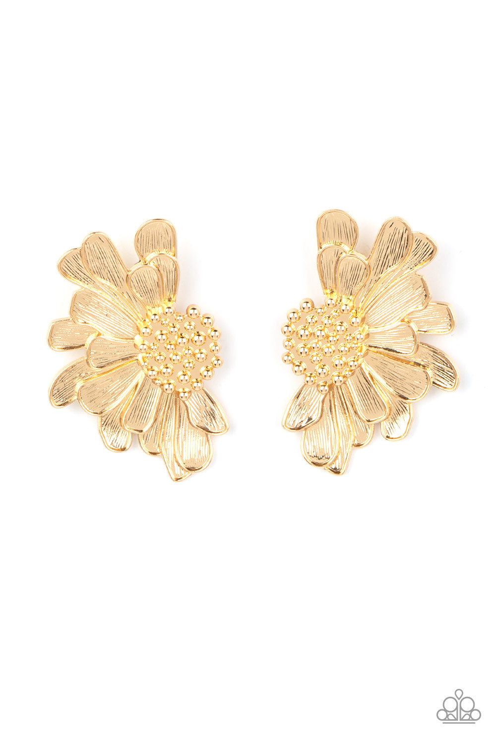Paparazzi Accessories - Farmstead Meadow - Gold earrings