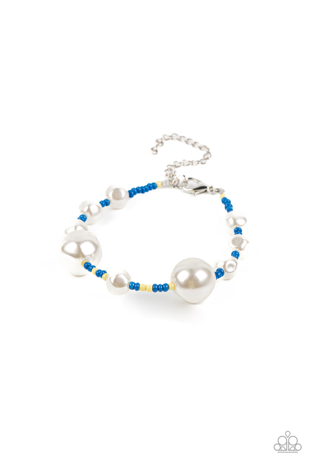 Paparazzi Accessories - Contemporary Coastline - Blue bracelet