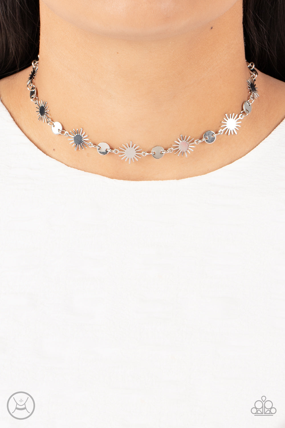 Paparazzi Accessories - Astro Goddess - Silver necklace
