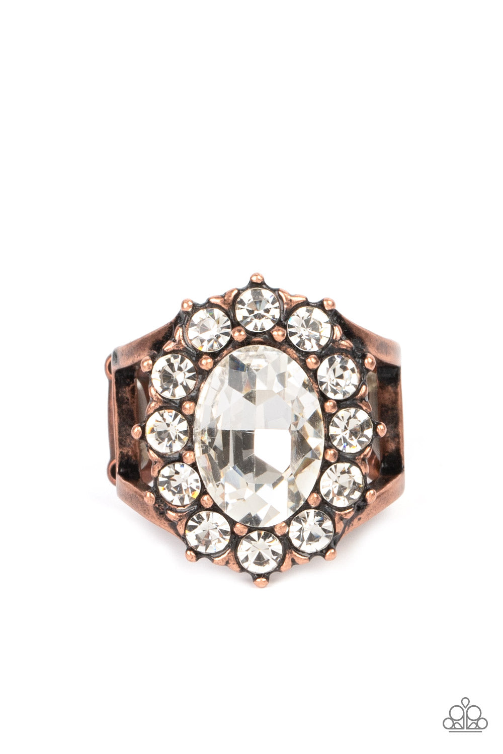 Paparazzi Accessories - Moxie Magic - Copper ring