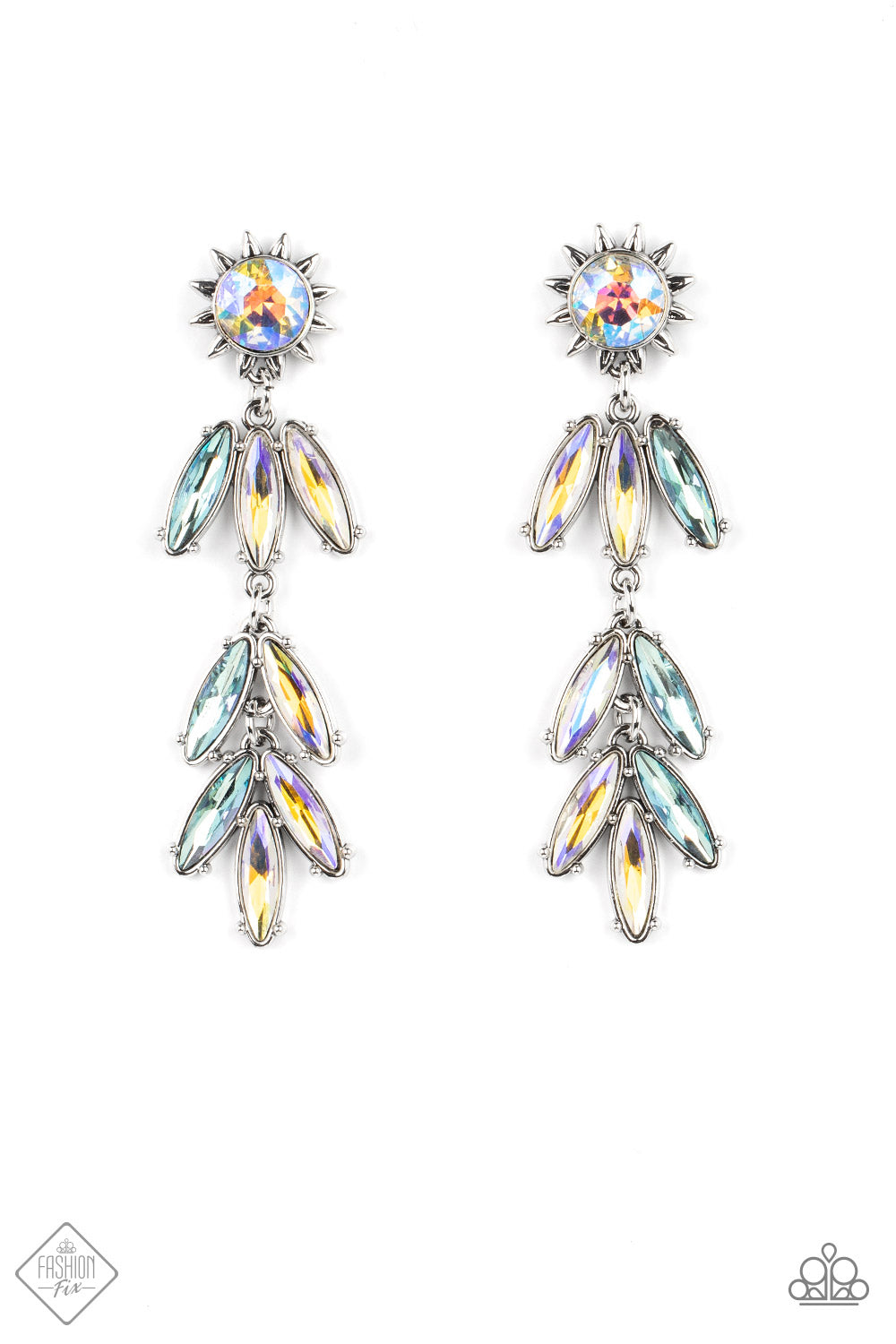 Paparazzi Accessories - Space Age Sparkle - Multi earrings