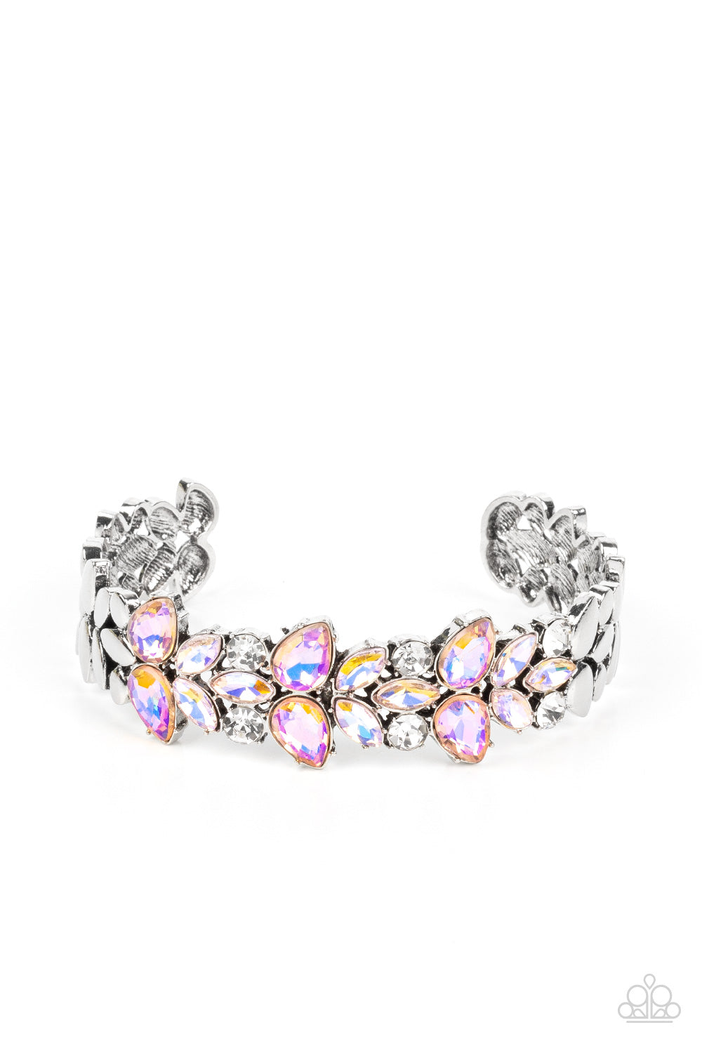 Paparazzi Accessories - Glacial Gleam - Orange bracelet