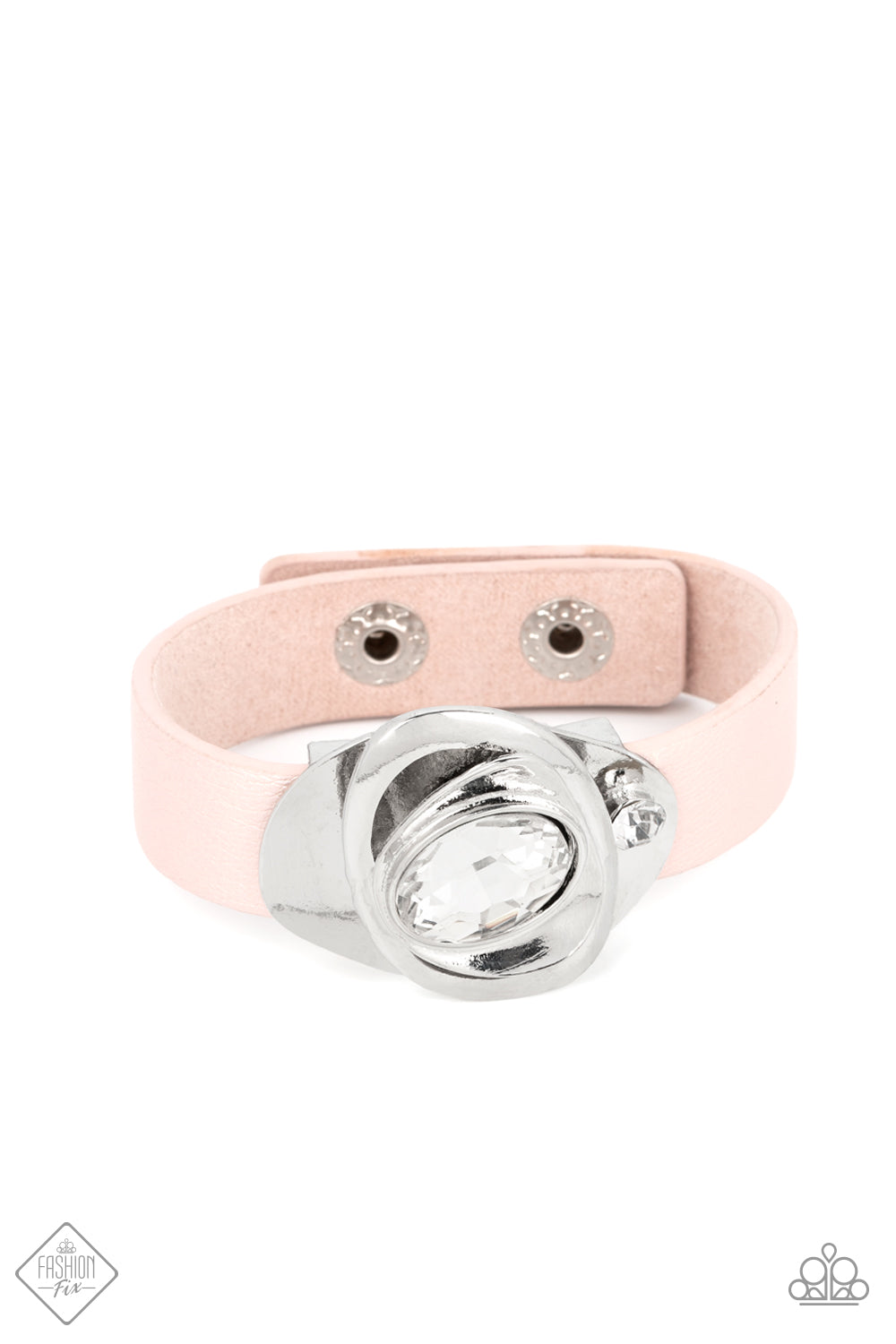 Paparazzi Accessories - Pasadena Prairies - Pink bracelet