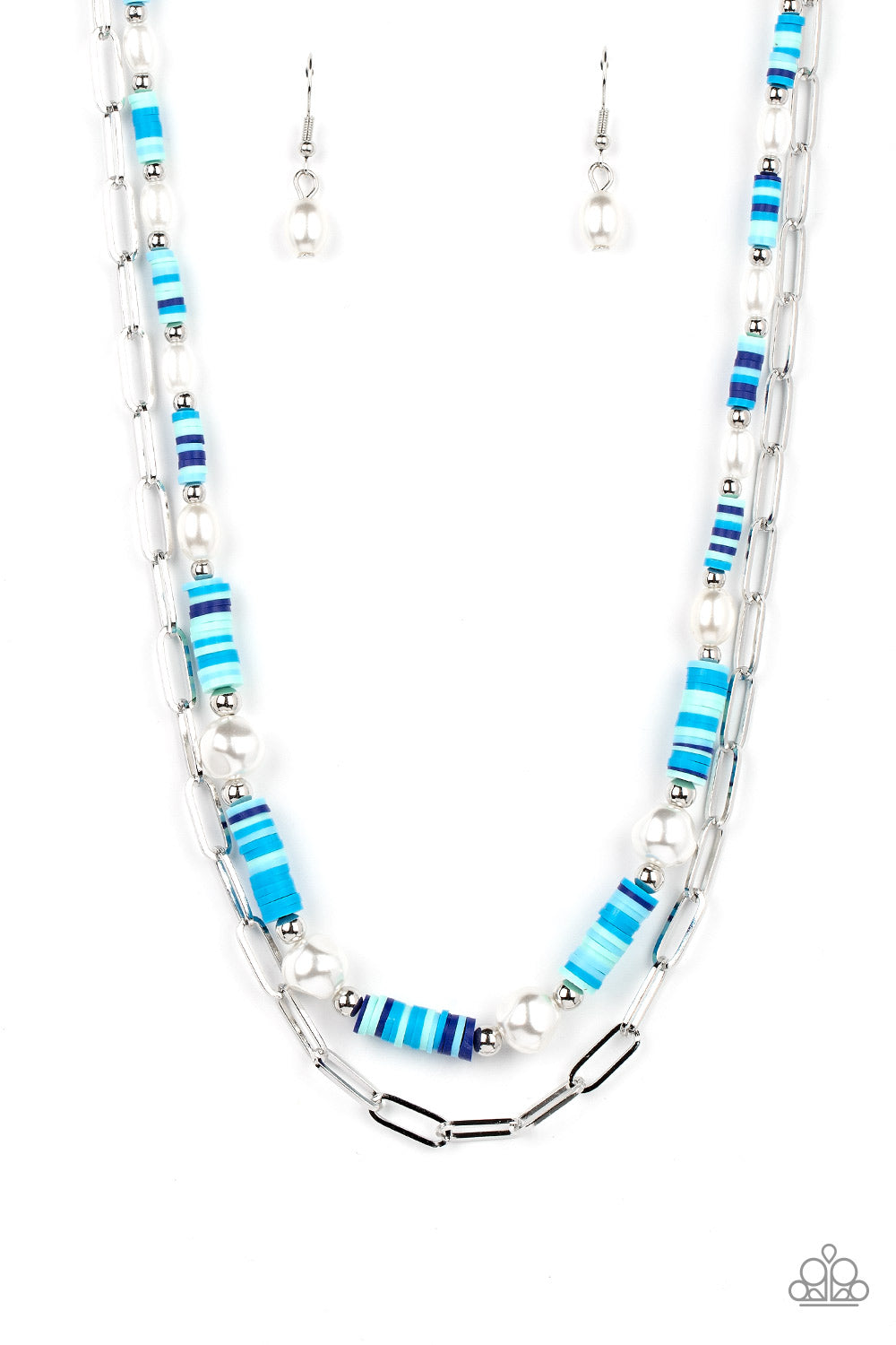 Paparazzi Accessories Tidal Trendsetter - Blue necklace