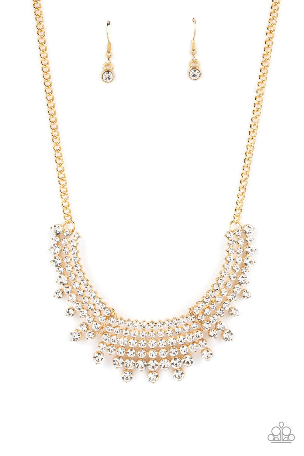 Paparazzi Accessories Shimmering Song - Gold necklace