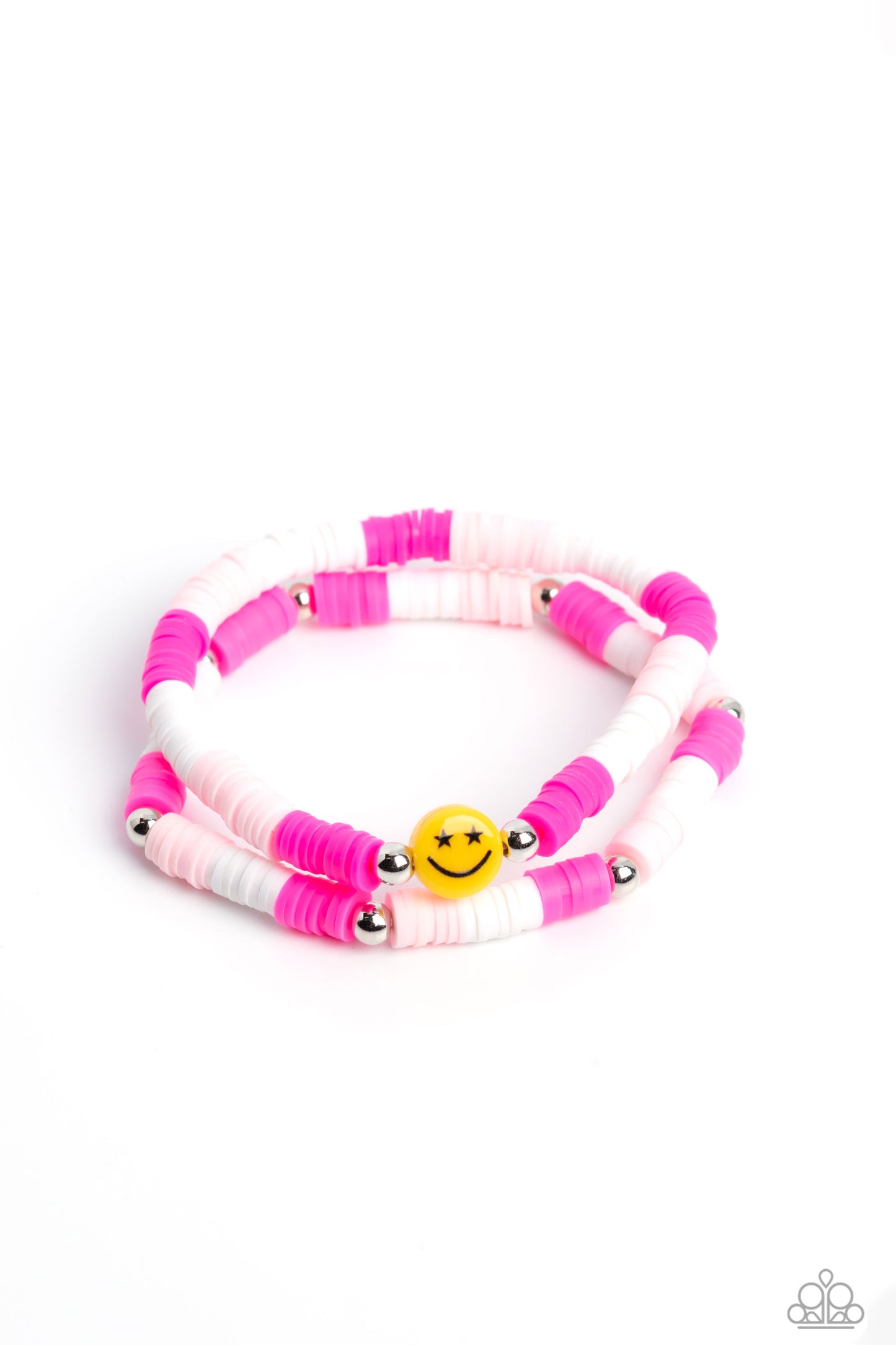 Paparazzi Accessories - In SMILE - Pink bracelet