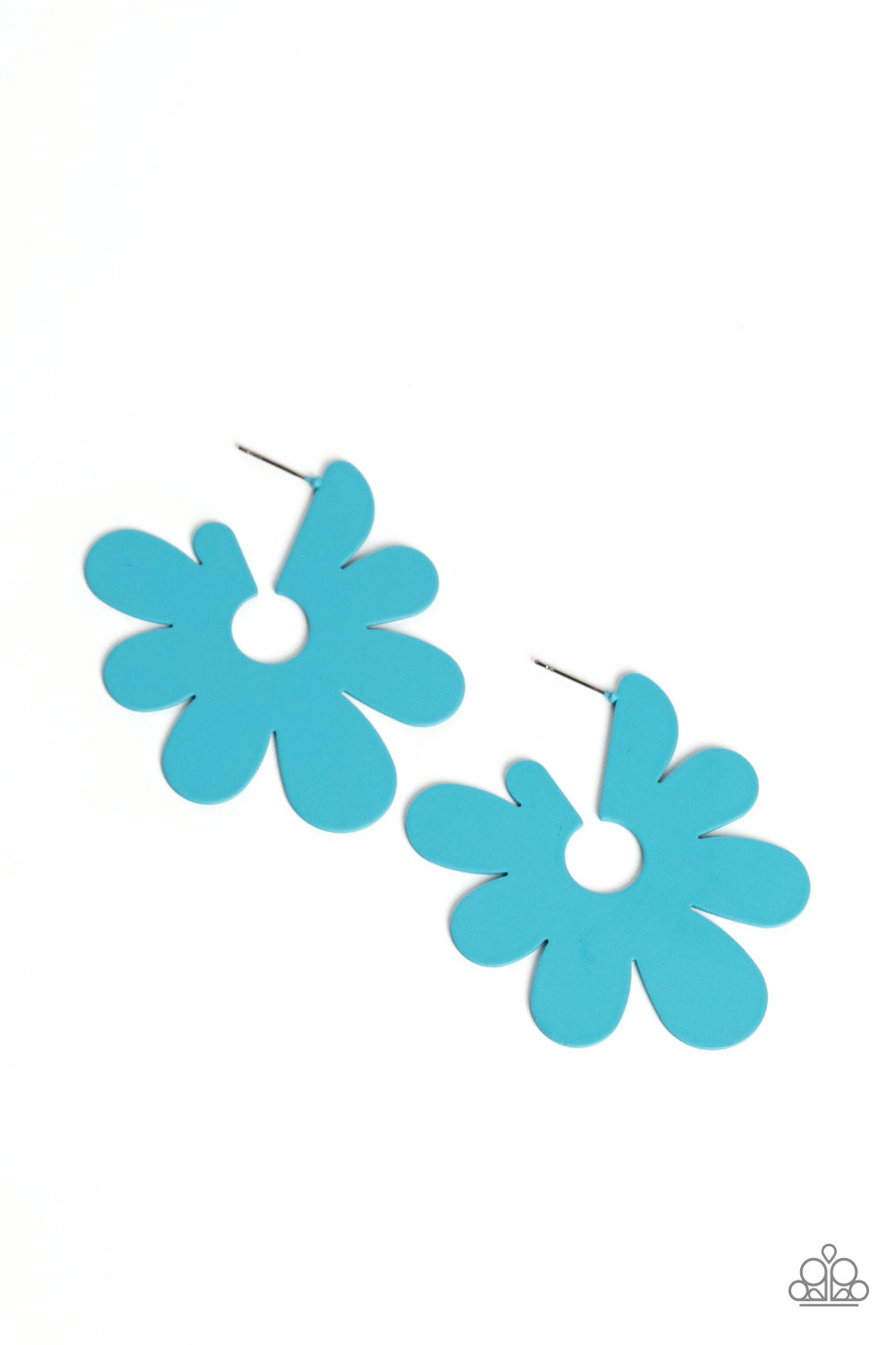Paparazzi Accessories Flower Power Fantasy - Blue earrings