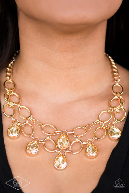 Paparazzi Accessories - Show-Stopping Shimmer - Gold necklace