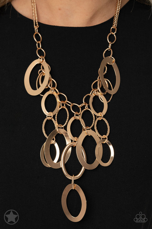 Paparazzi Accessories - A Golden Spell - gold necklace