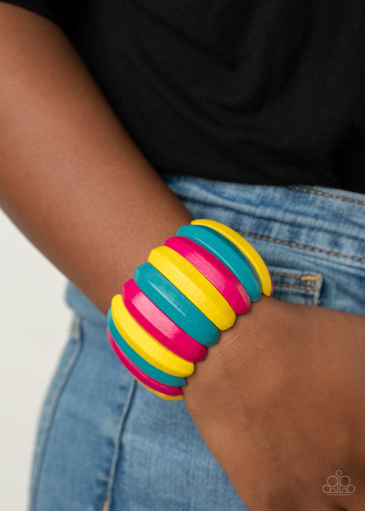 Paparazzi Accessories - Colorfully Congo - Multi bracelet