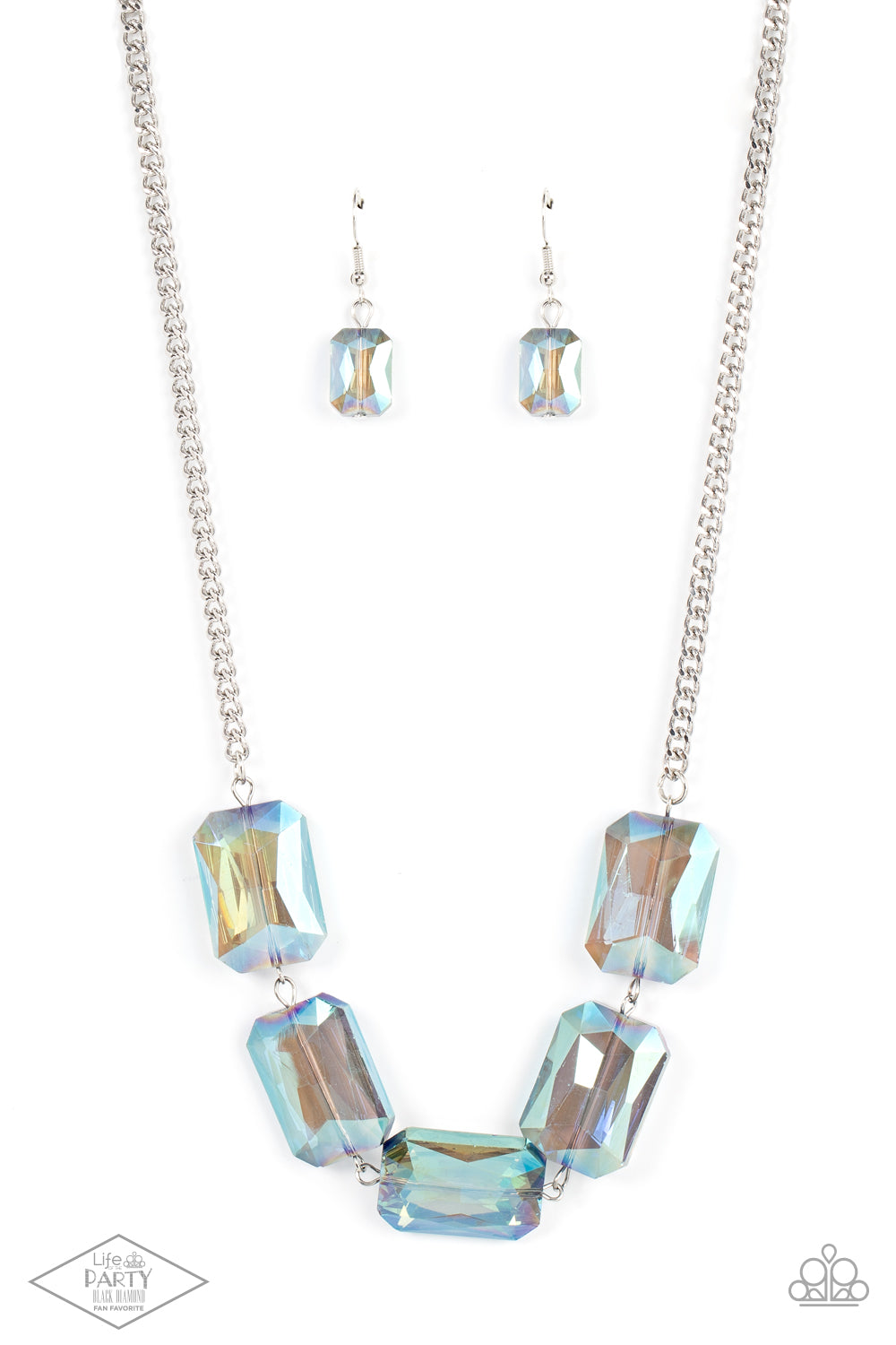 Paparazzi Accessories - Heard It On The HEIR-Waves - Blue necklace