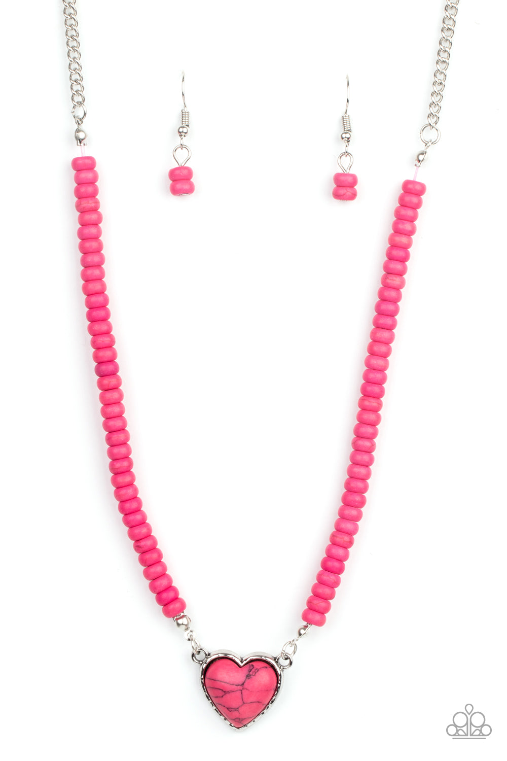 Paparazzi Accessories - Country Sweetheart - Pink necklace