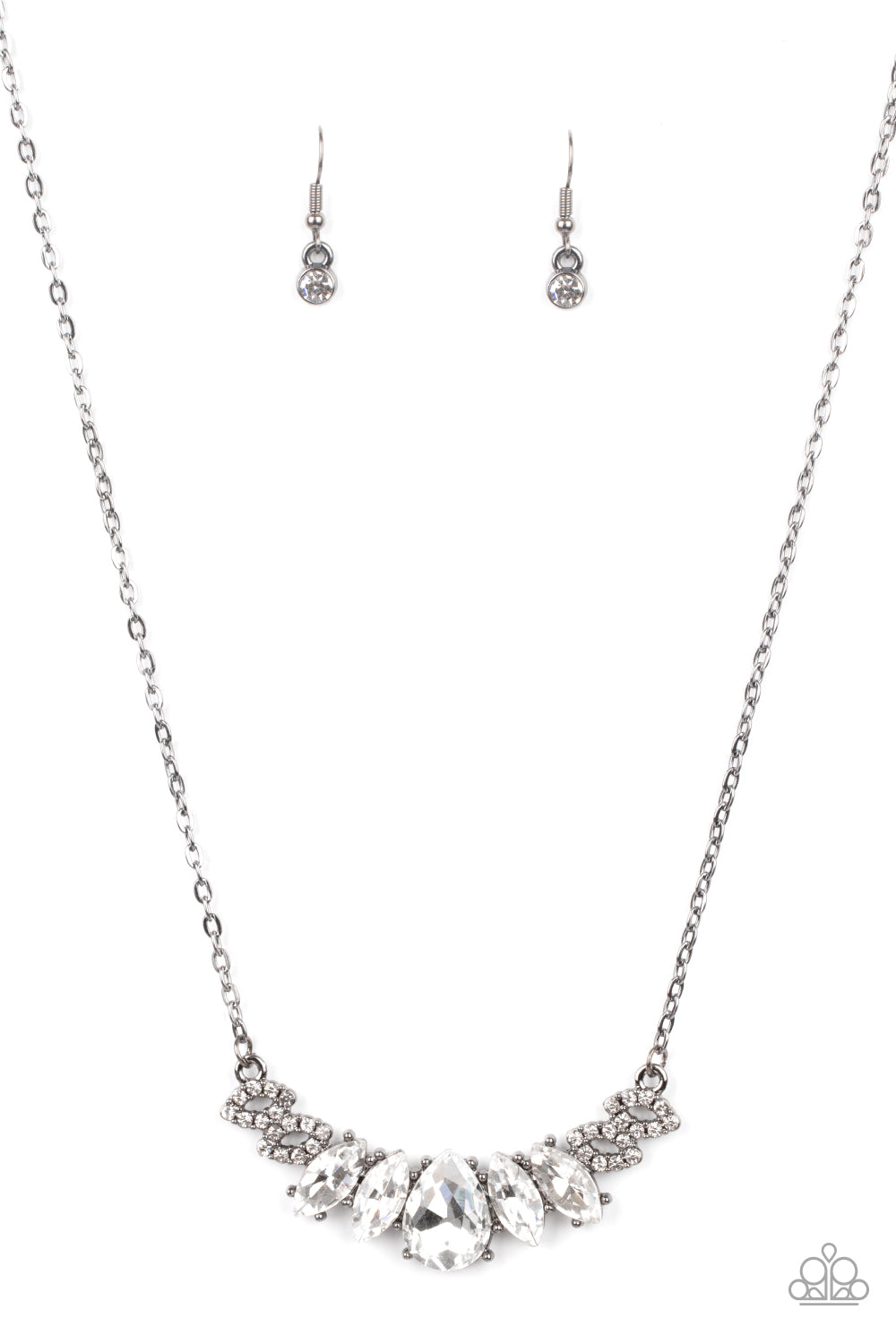 Paparazzi Accessories - Bride-to-BEAM - Black necklace