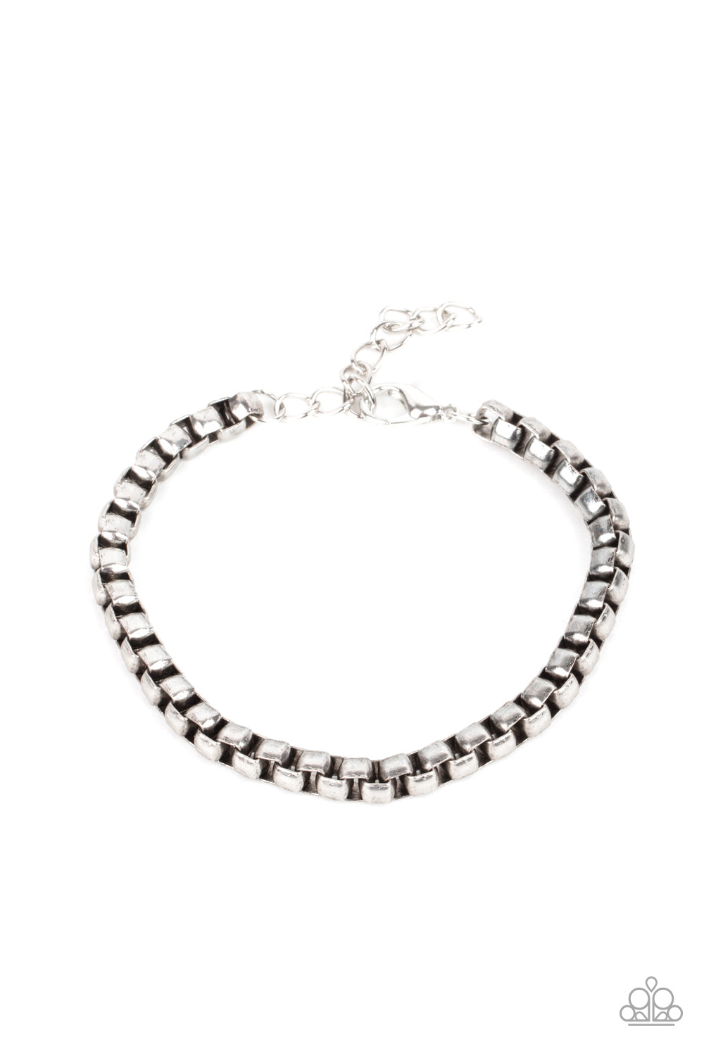 Paparazzi Accessories - Armed Combat - Silver bracelet