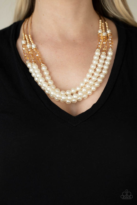Paparazzi Accessories - Powerhouse Perfection - Gold necklace