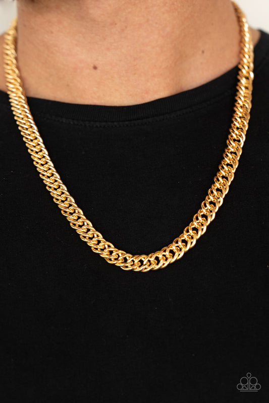 Paparazzi Accessories - Winners Circle - Gold necklace