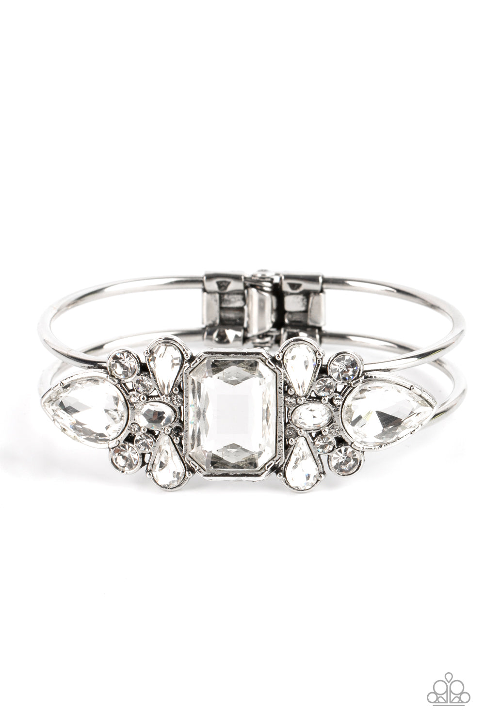 Paparazzi Accessories - Call Me Old-Fashioned - White bracelet
