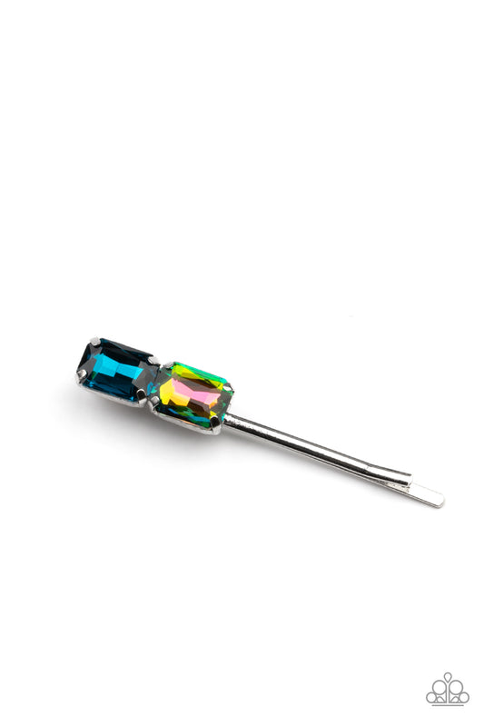 Paparazzi Accessories -Material Girl Goals - Blue hair clip
