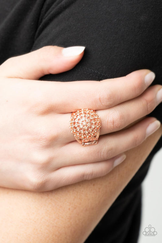 Paparazzi Accessories - Magically Moroccan - Copper ring