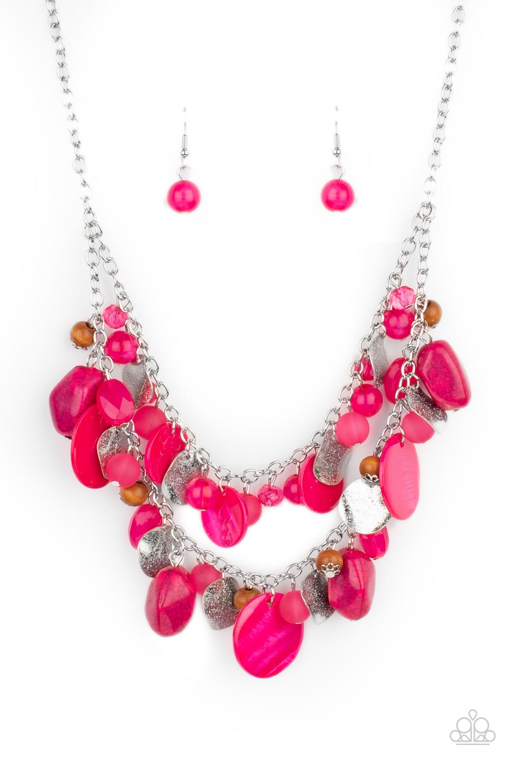 Paparazzi Accessories - Spring Goddess - Pink necklace