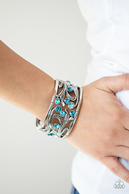 Paparazzi Accessories - Garden Masquerade - Blue bracelet