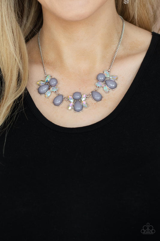 Paparazzi Accessories -Galaxy Gallery - Silver necklace