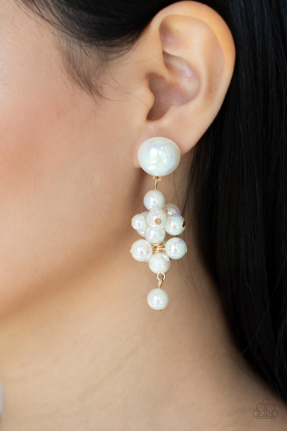 Paparazzi Accessories - Dont Rock The YACHT - Gold earrings