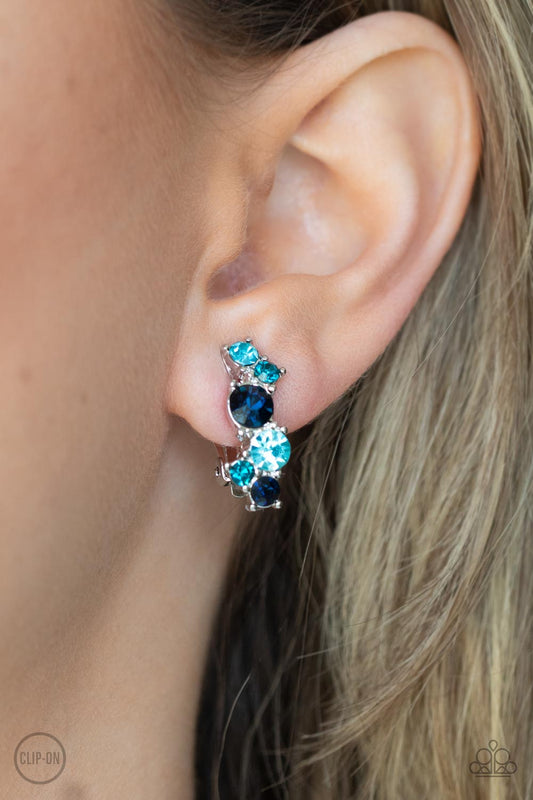 Paparazzi Accessories - Cosmic Celebration - Blue earring