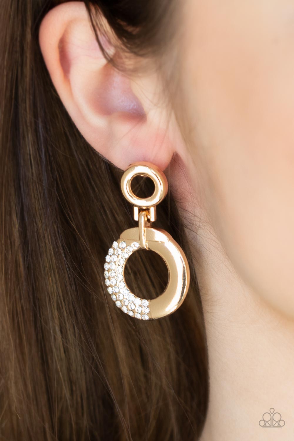 Paparazzi Accessories Modern Motivation - Gold earrings
