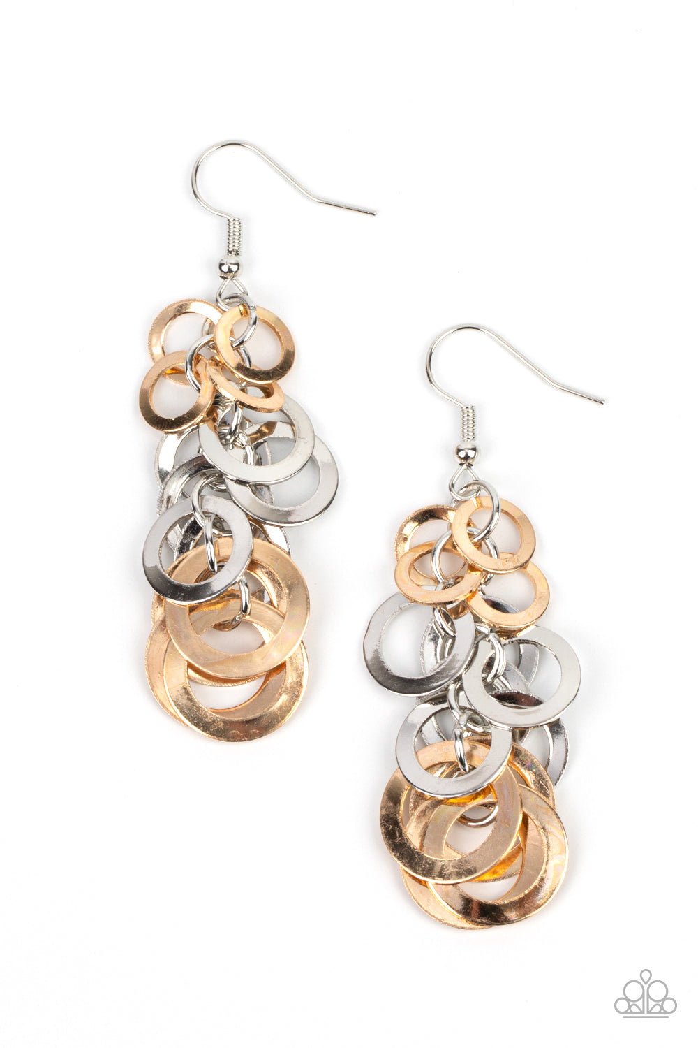 Paparazzi Accessories - Closed Circuit Sass - Multi earrings