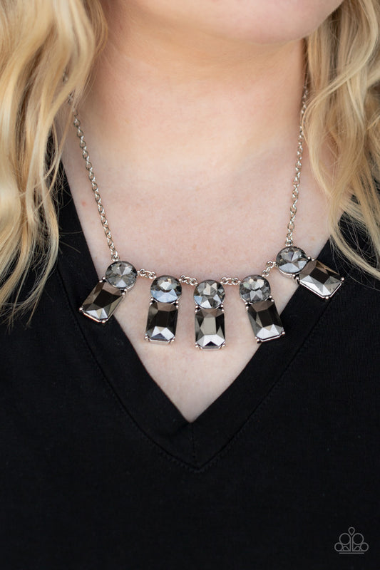 Paparazzi Accessories - Celestial Royal - Silver necklace