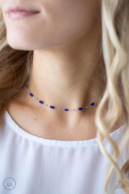 Paparazzi Accessories - Urban Expo - Blue necklace