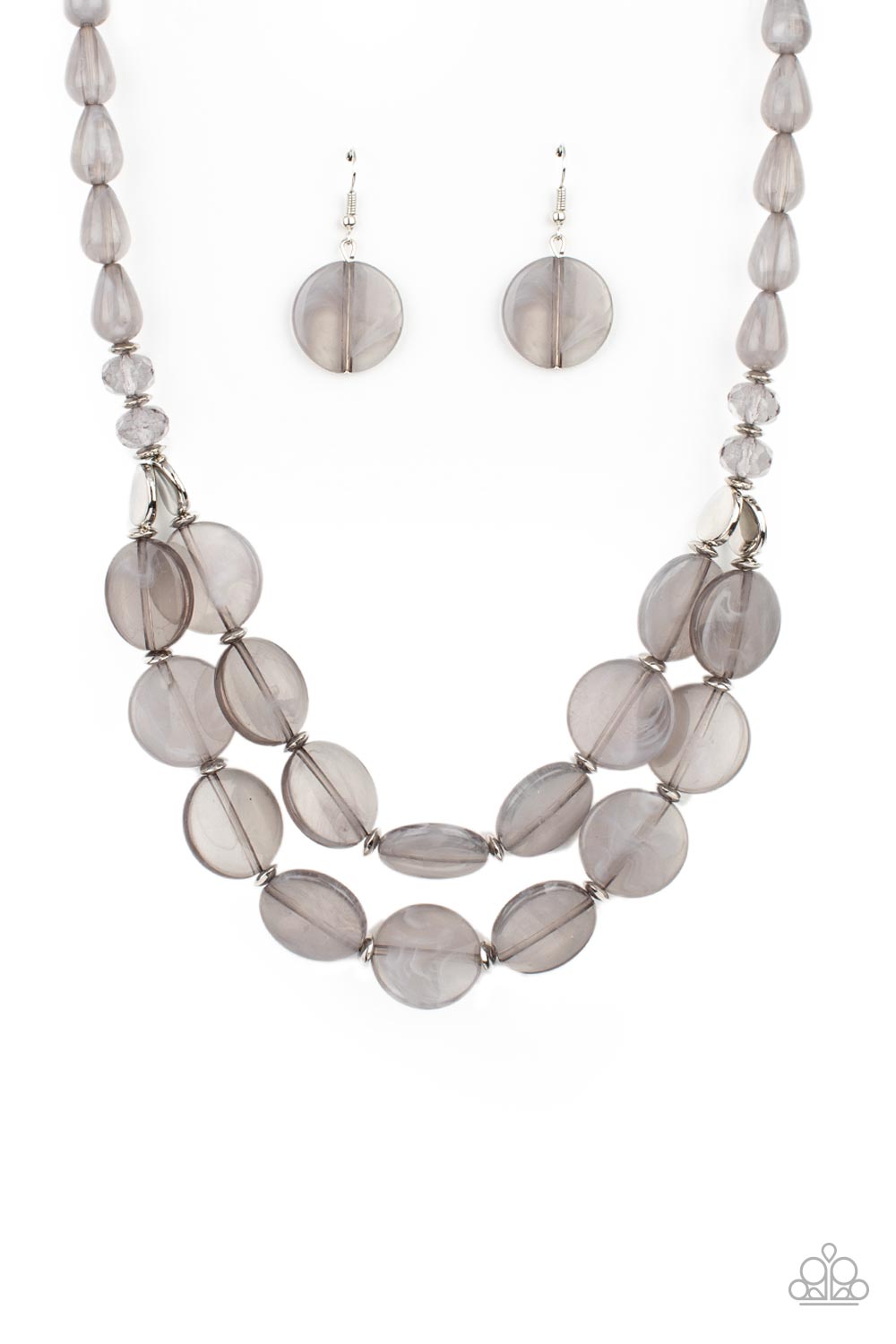 Paparazzi Accessories - Beach Day Demure - Silver necklace
