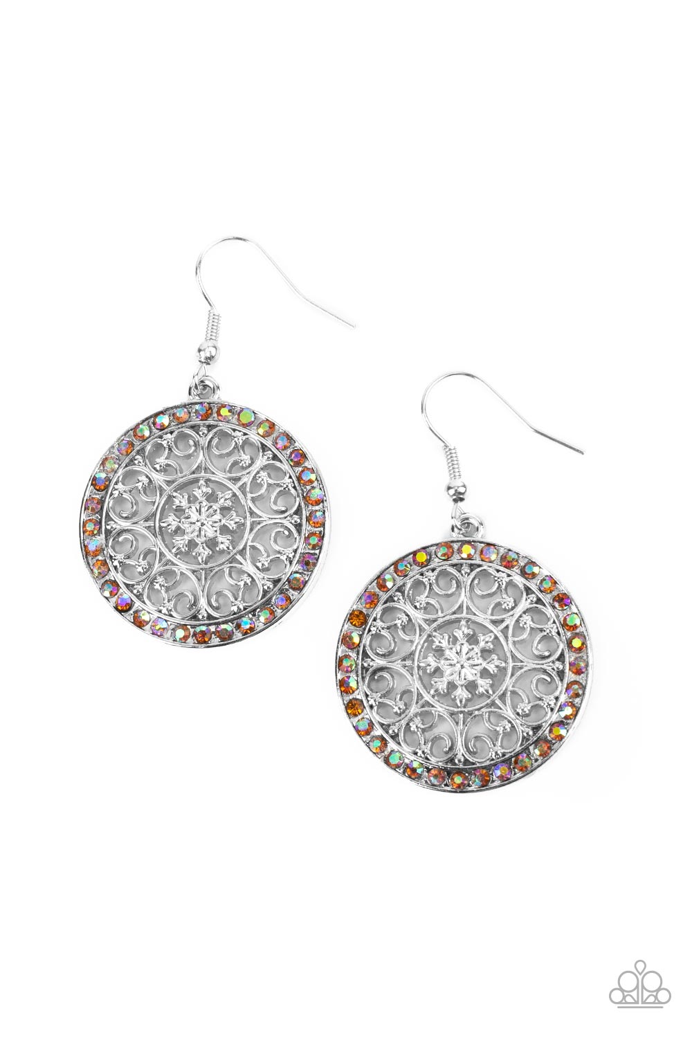 Paparazzi Accessories - Bollywood Ballroom - Orange earrings