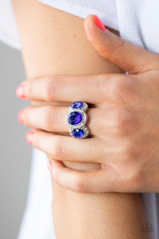 Paparazzi Accessories - Royal Residence - Blue ring