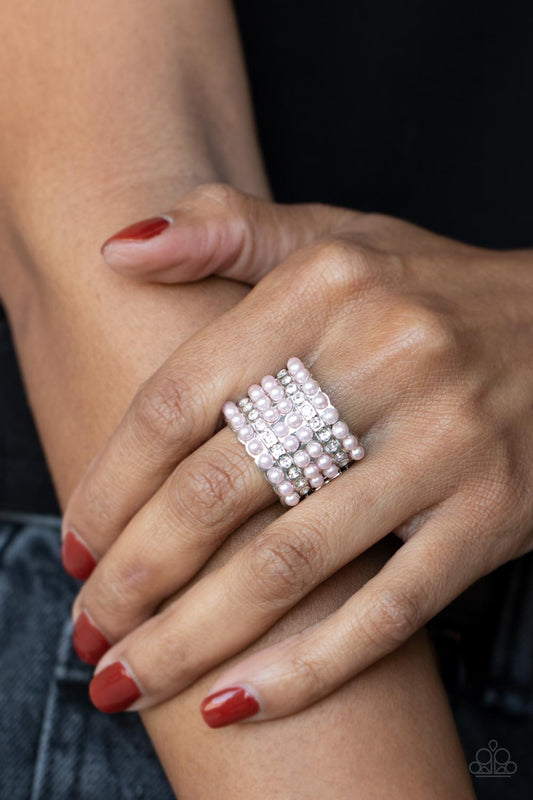 Paparazzi Accessories - Verified Vintage - Pink ring